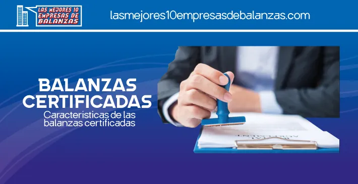 Balanzas Certificadas