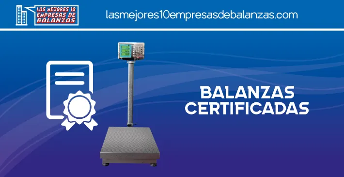Balanzas Certificadas