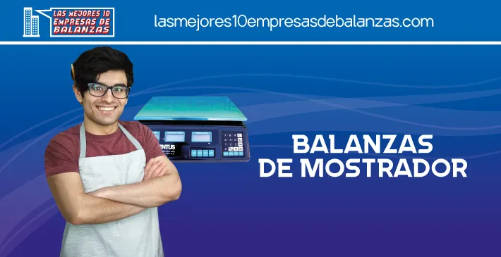 Balanzas de mostrador