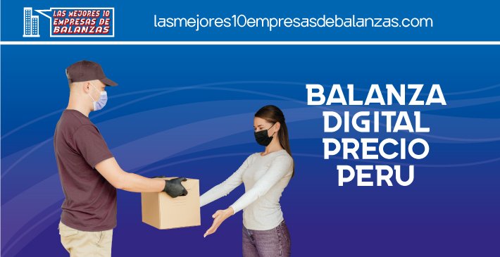 Balanza digital precio Perú